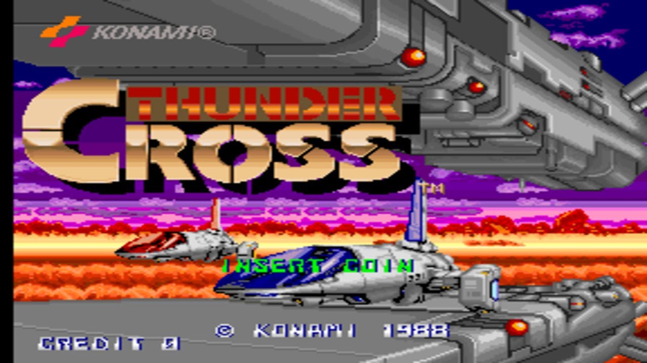 Thunder Cross Arcade Playthrough