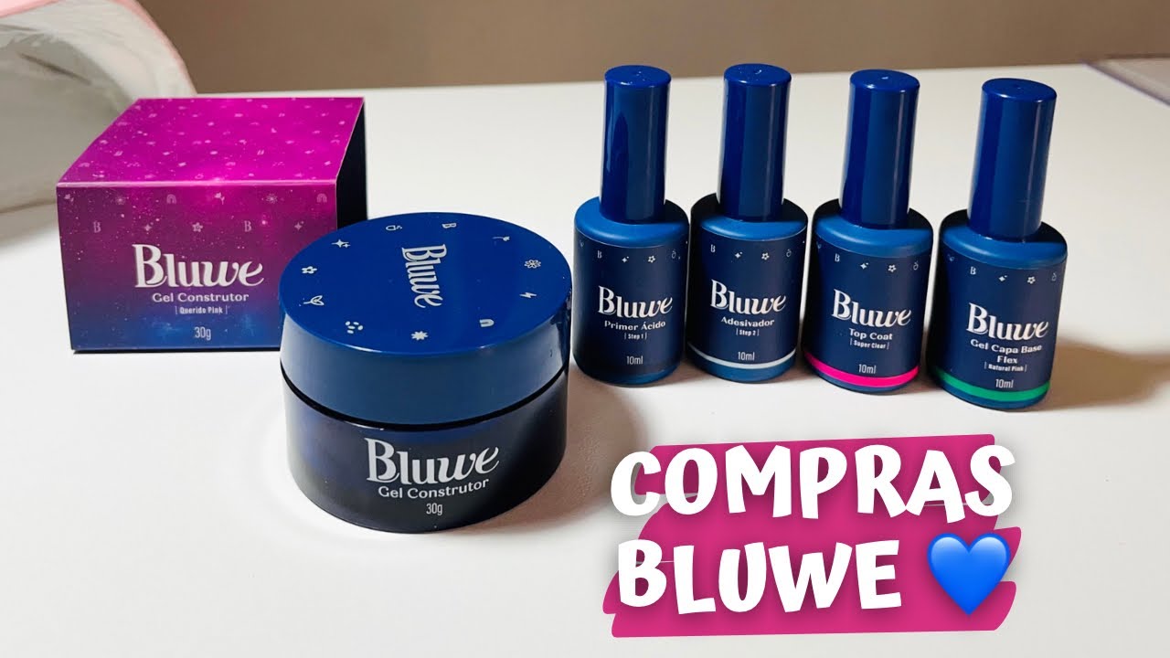 Meus primeiros produtos da Bluwe 💙