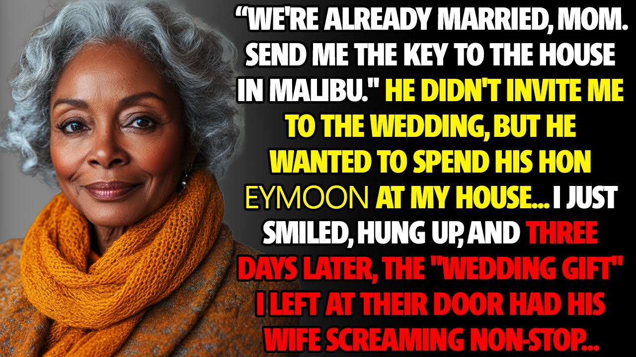 My son cut me out of his wedding - so I cut him out of my estate | family drama story