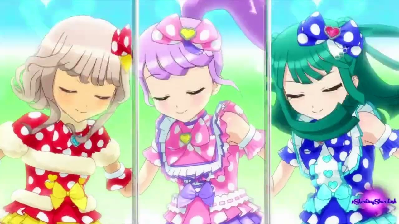 (REUPLOADED) Magic Girls Transform || Let's Aikatsu (for Amanda Porkorny)