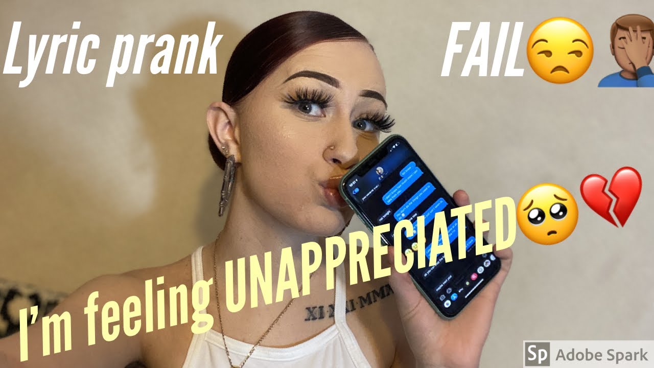 Lyric Prank On Boyfriend 🤭 (GONE WRONG🤦🏼‍♀️)