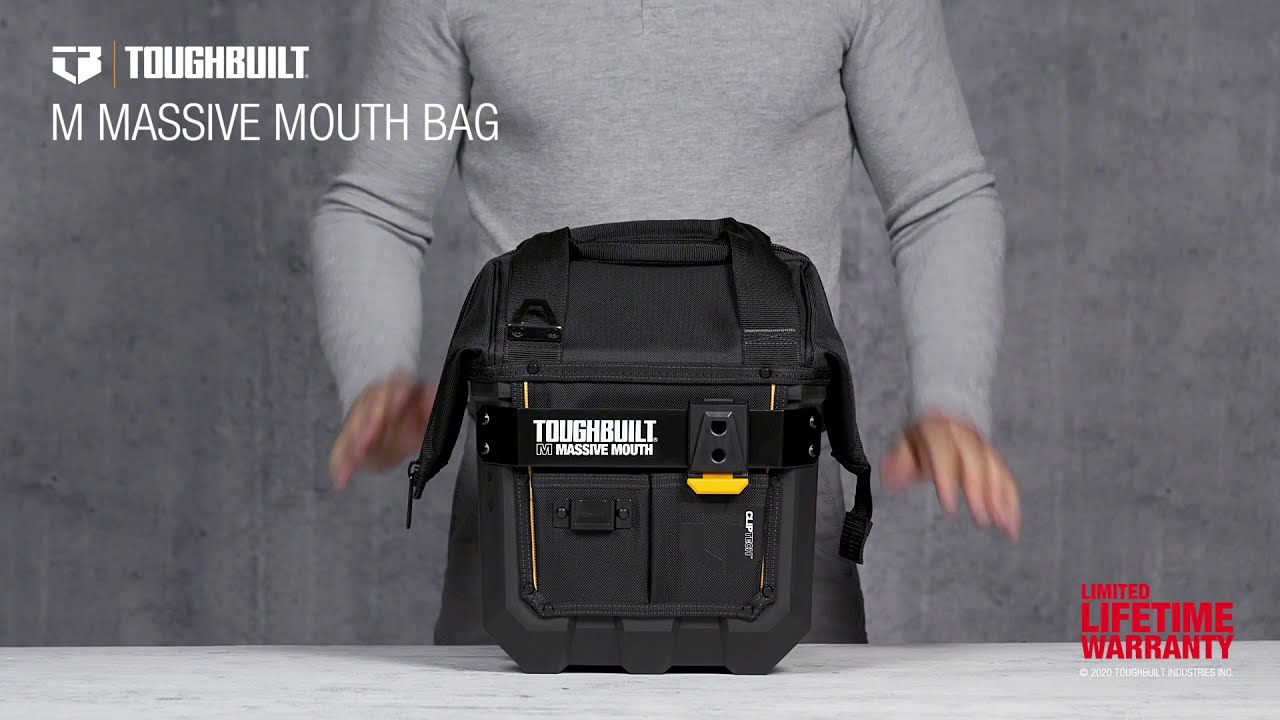 ToughBuilt&reg; Medium Massive Mouth Bag