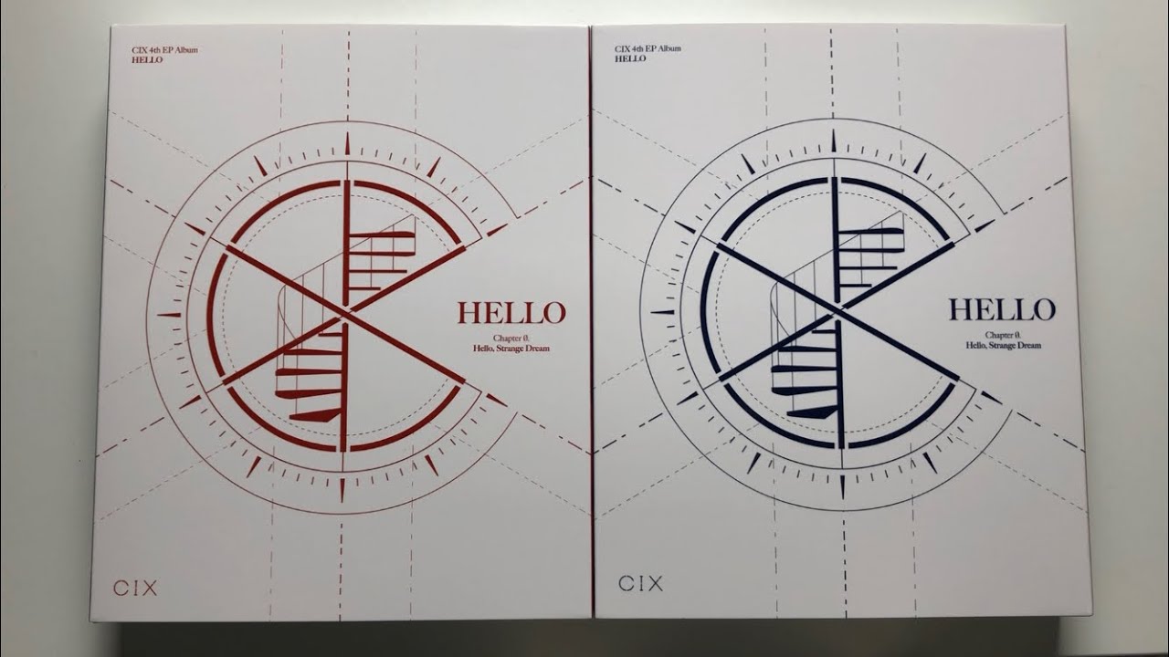 ♡Unboxing CIX 씨아이엑스 4th Mini Album HELLO Chapter Ø Hello, Strange Dream (Both Ver.)♡
