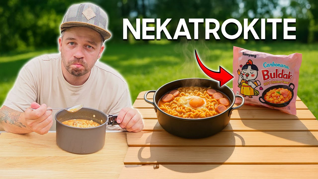 Nuo paprastų Buldako makaronų iki BOMBINIO &bdquo;BAJORPAKIO&ldquo;