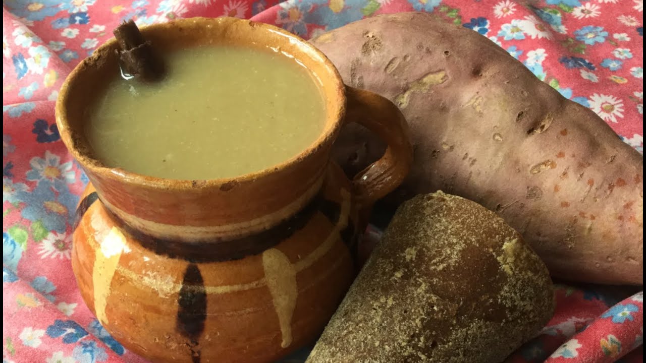 Atole de CAMOTE | Recetas de OTOÑO