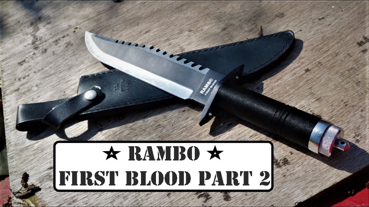 Rambo First blood part 2 replica knife!