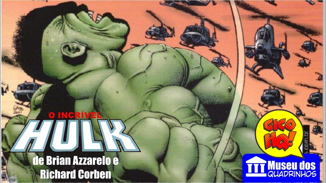 BANNER! Morte e destruição no rastro do Hulk! Ricard Corben e Brian Azzarelo!