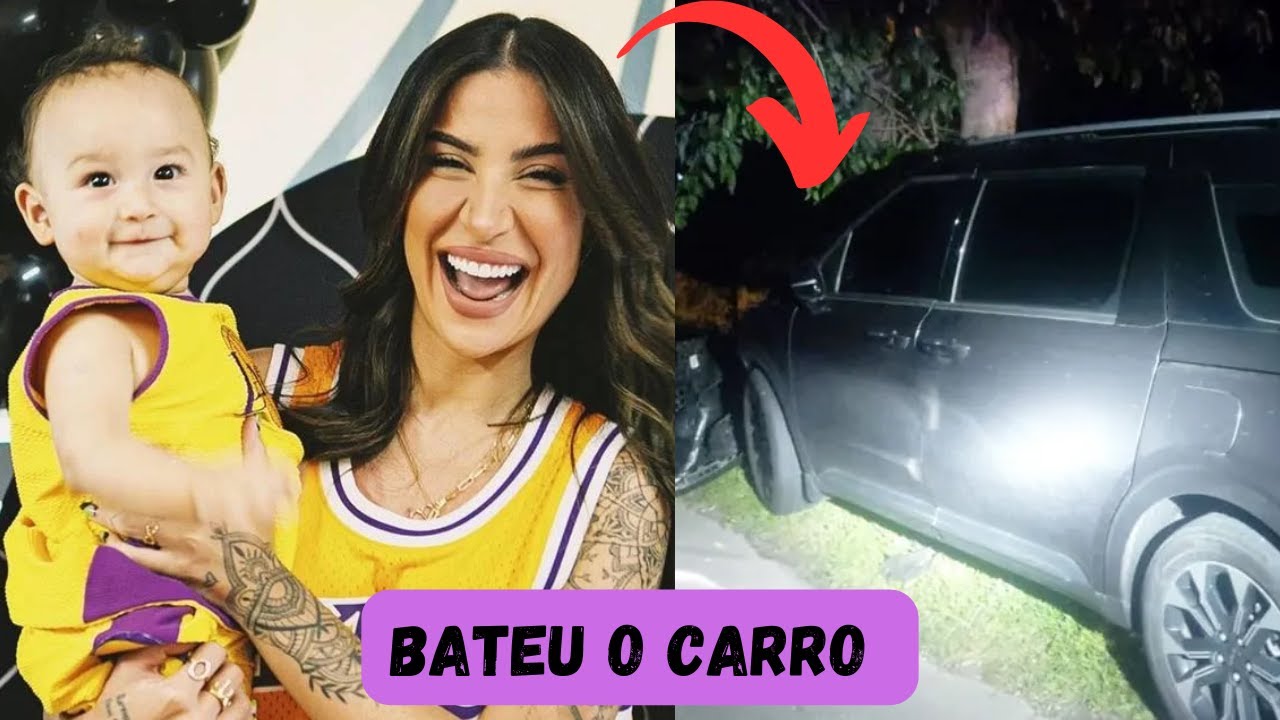 BOCA ROSA SOFREU  ACIDENTE JUNTO COM O FILHO NO DIA DE FINADOS