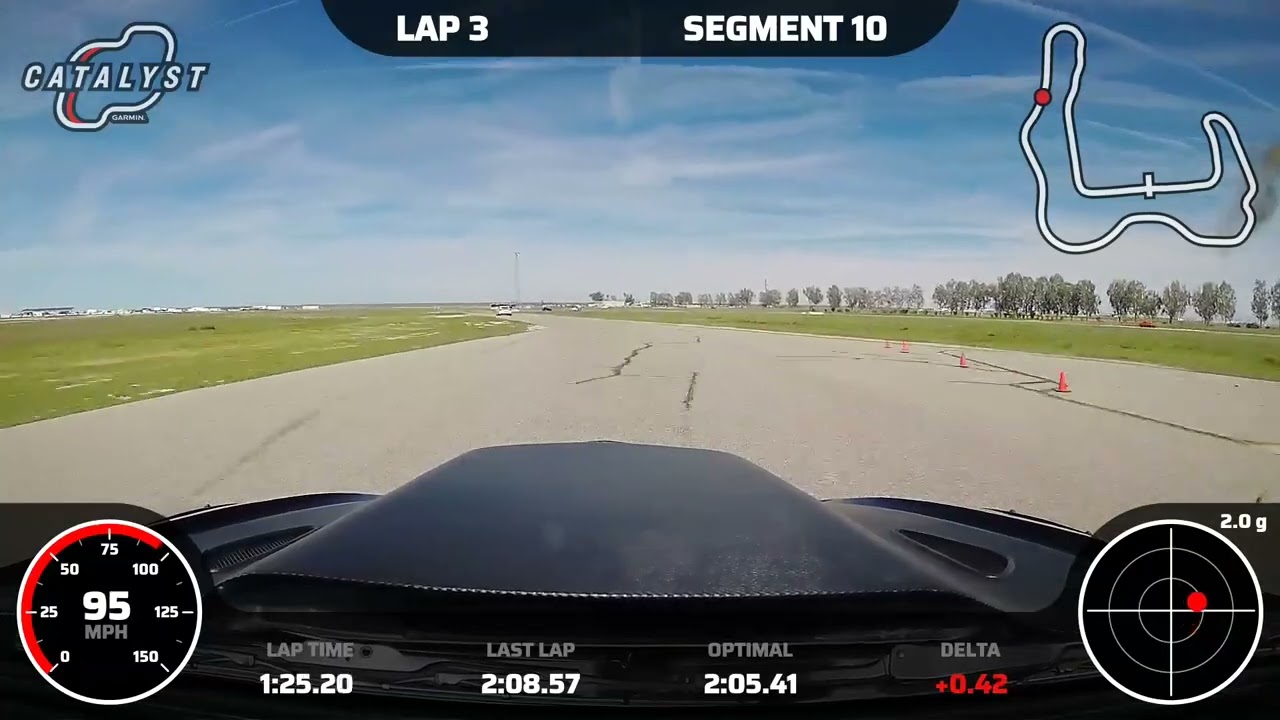 S2K V10 @ Buttonwillow 13CW 2:07 Sunday Cruise - Feb 22, 2026