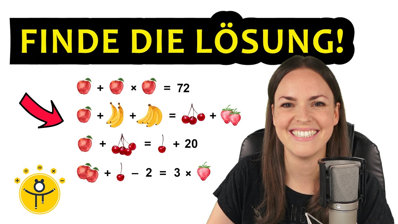 Mathe RÄTSEL Gleichungen – Schaffst du's?