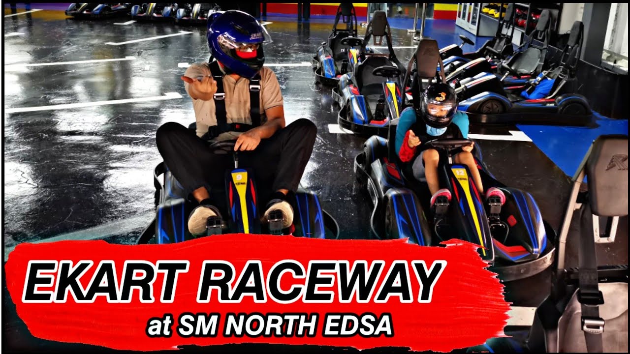 ELECTRIC GO KART | EKART RACEWAY at SM NORTH EDSA | zai explores a GO KART