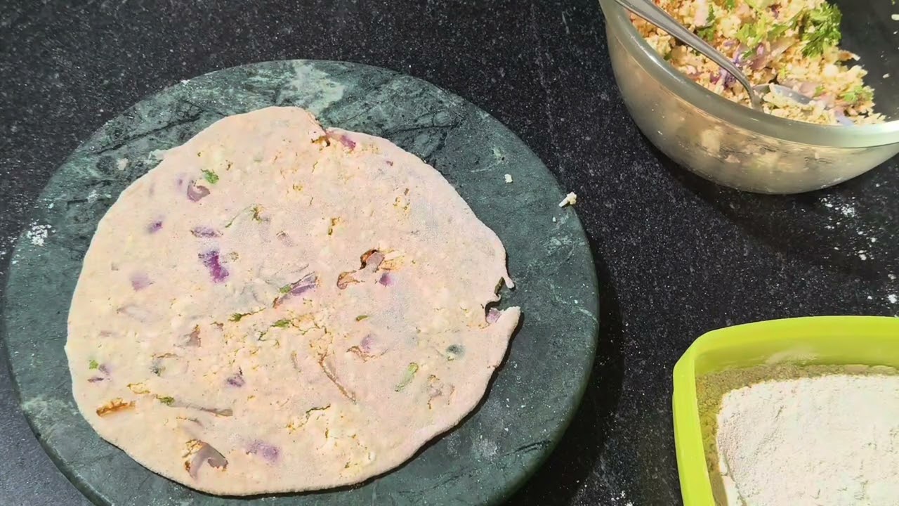 Paneer Parantha #paneerrecipe 