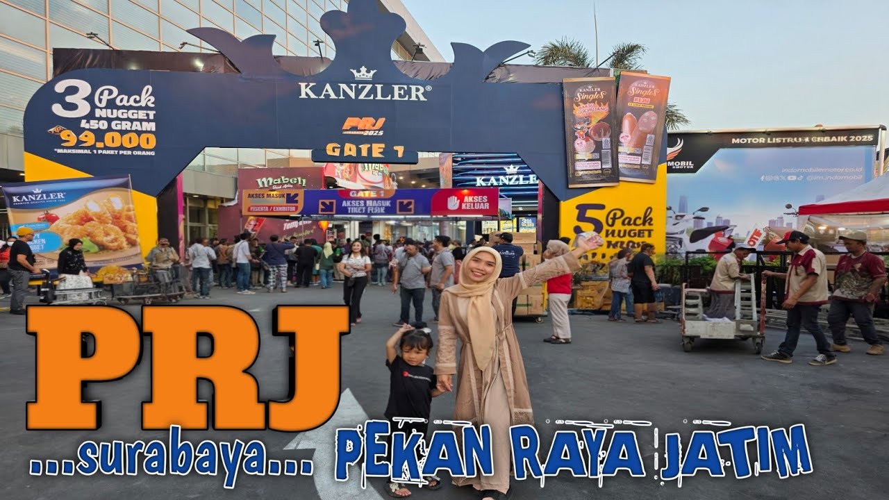 PRJ PEKAN RAYA JATIM SURABAYA 2025 GRAND CITY CONVEX SANGAT MERIAH DAN MEGAH