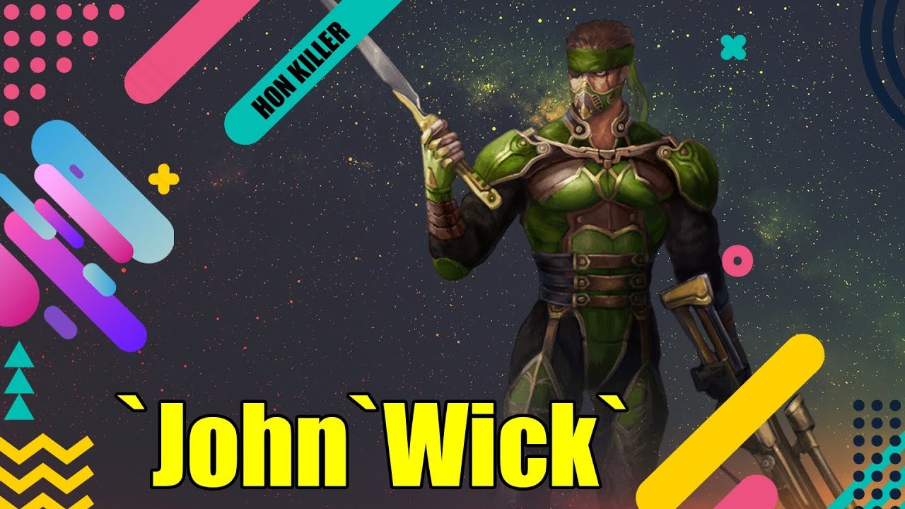 HoN Killer - Scout Gameplay - `John`Wick` - Legendary II