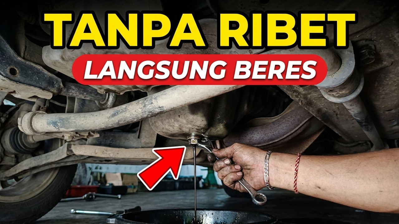5 Menit Langsung Beres❗Cara Ganti Oli & Filter Karimun Kotak Anti Ribet