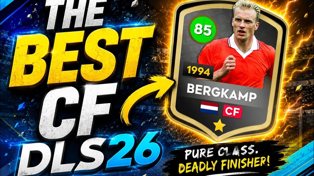 DLS 26 😱DENNIS BERGKAMP.BEST SPECIAL PLAYERS.