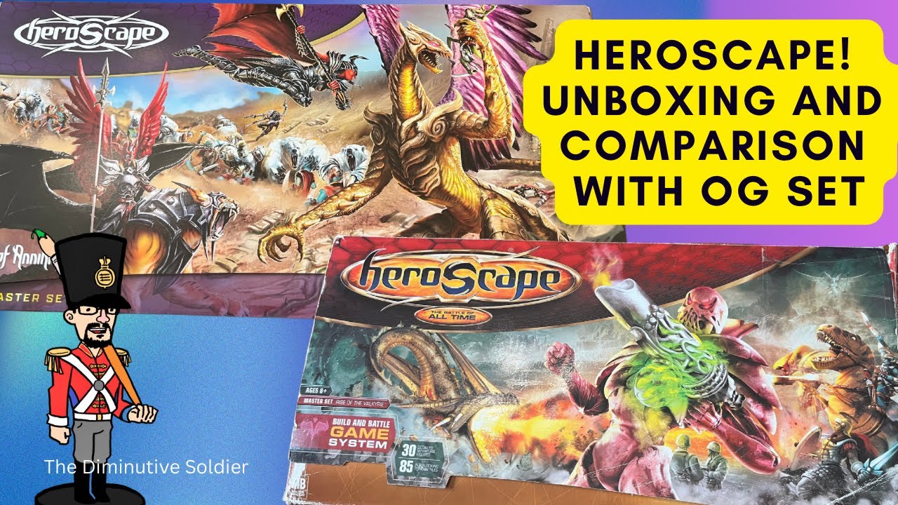 Heroscape unboxing and comparison with original