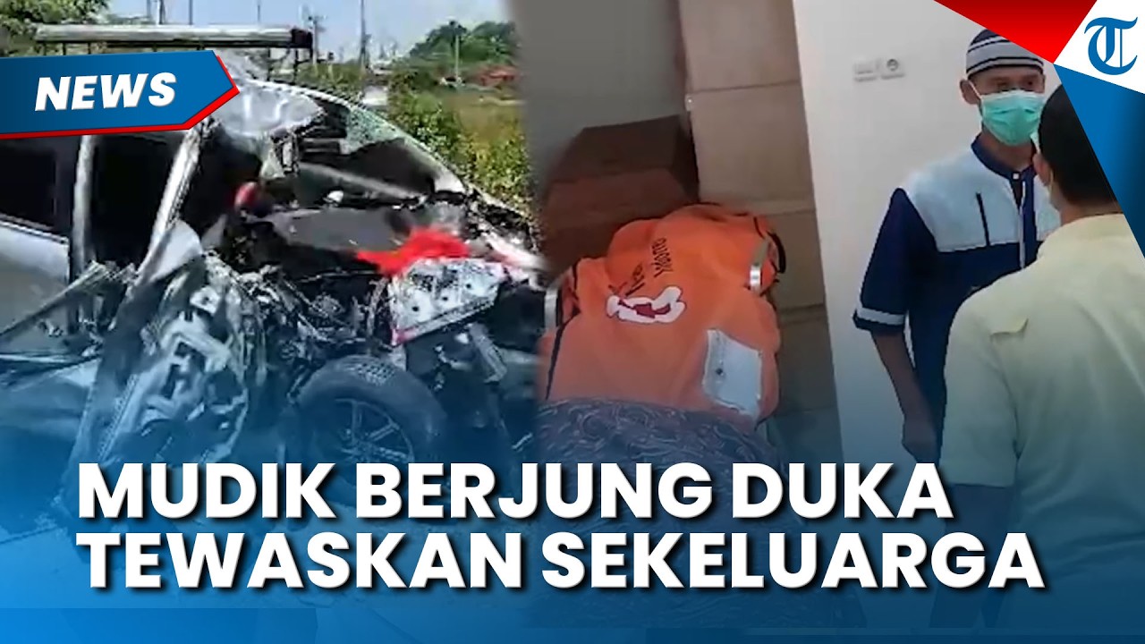 MUDIK BERUJUNG DUKA Kecelakaan Maut Tol Pemalang, Tewaskan 1 Keluarga