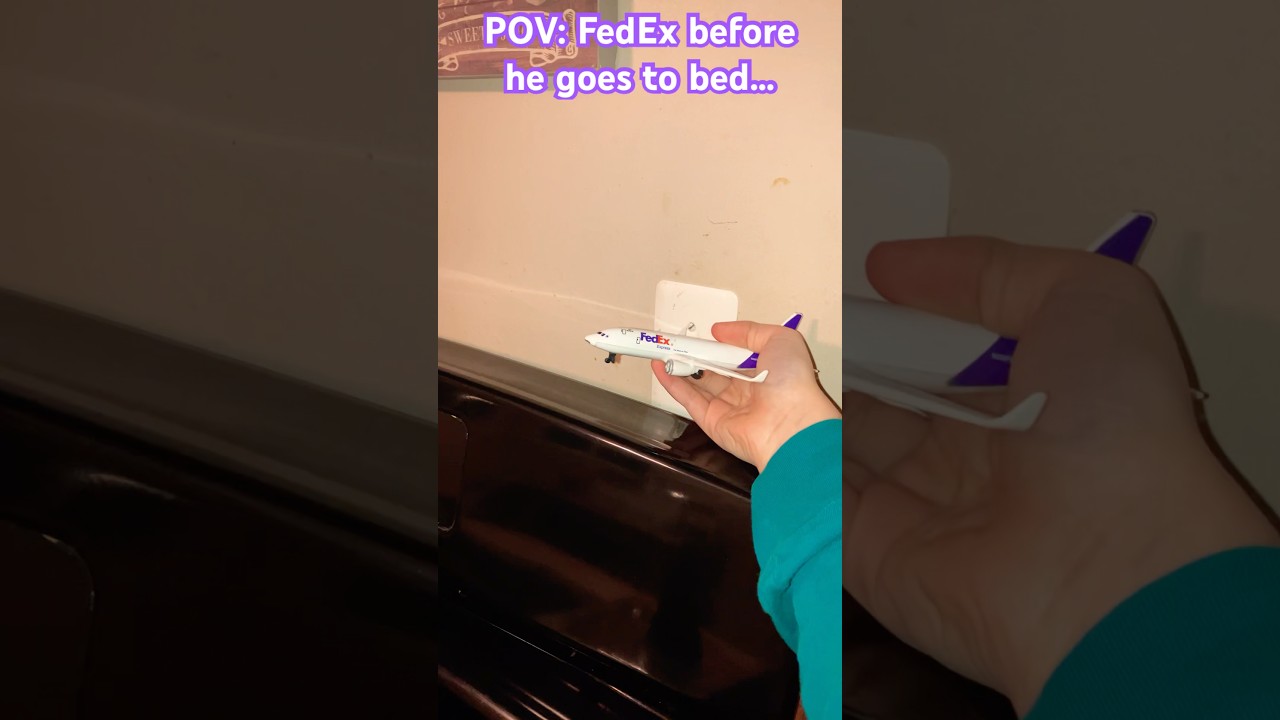 The light thing for FedEx&hellip; 🤣#memes #funny #plane #fedex #aircraft #airport #aviation #avgeek #cute