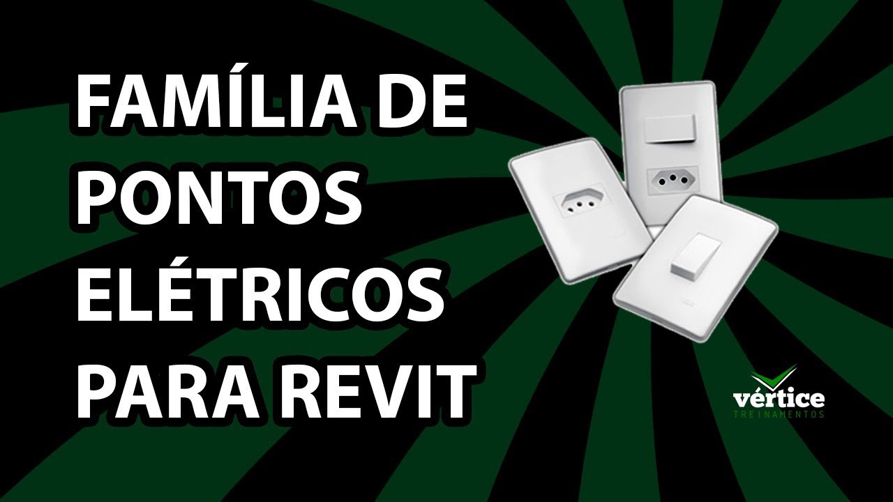 Família de pontos elétricos para Revit