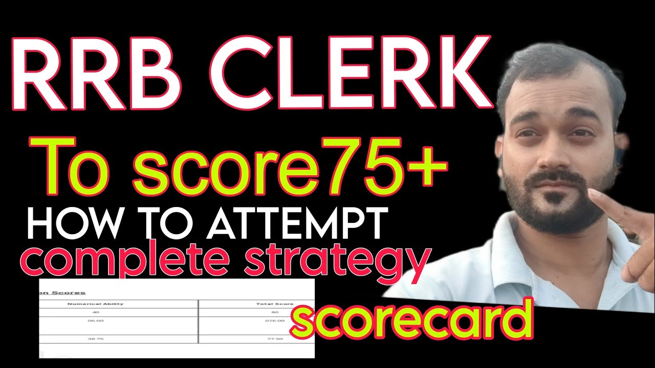 🔥📌#IBPS  RRB CLERK COMPLETE ✅ROAD MAP TO SCORE 75+ THAT I FOLLOWED🤞😡🔥