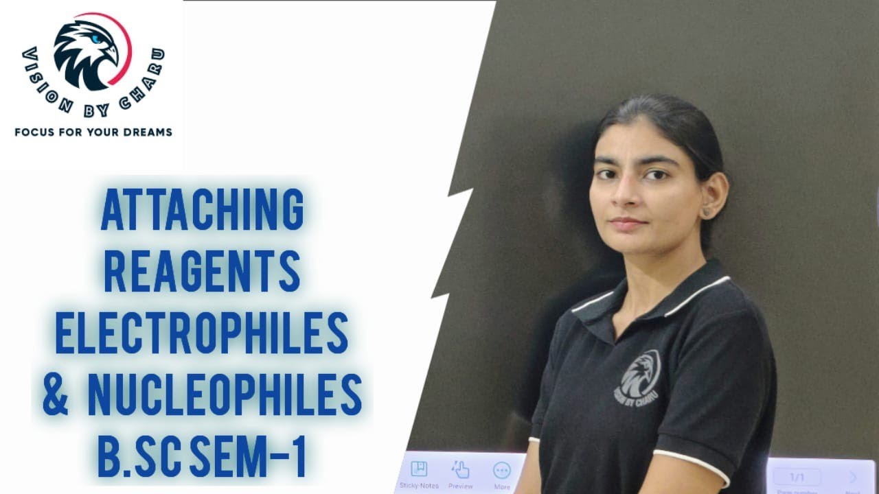 B.Sc  Sem-1 | Attacking Reagents| Electrophiles & Nucleophiles & their examples
