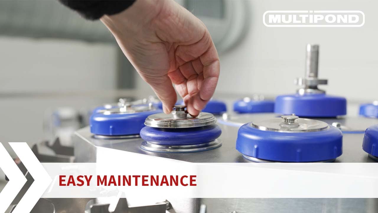 Multihead weigher | Easy maintenance | MULTIPOND