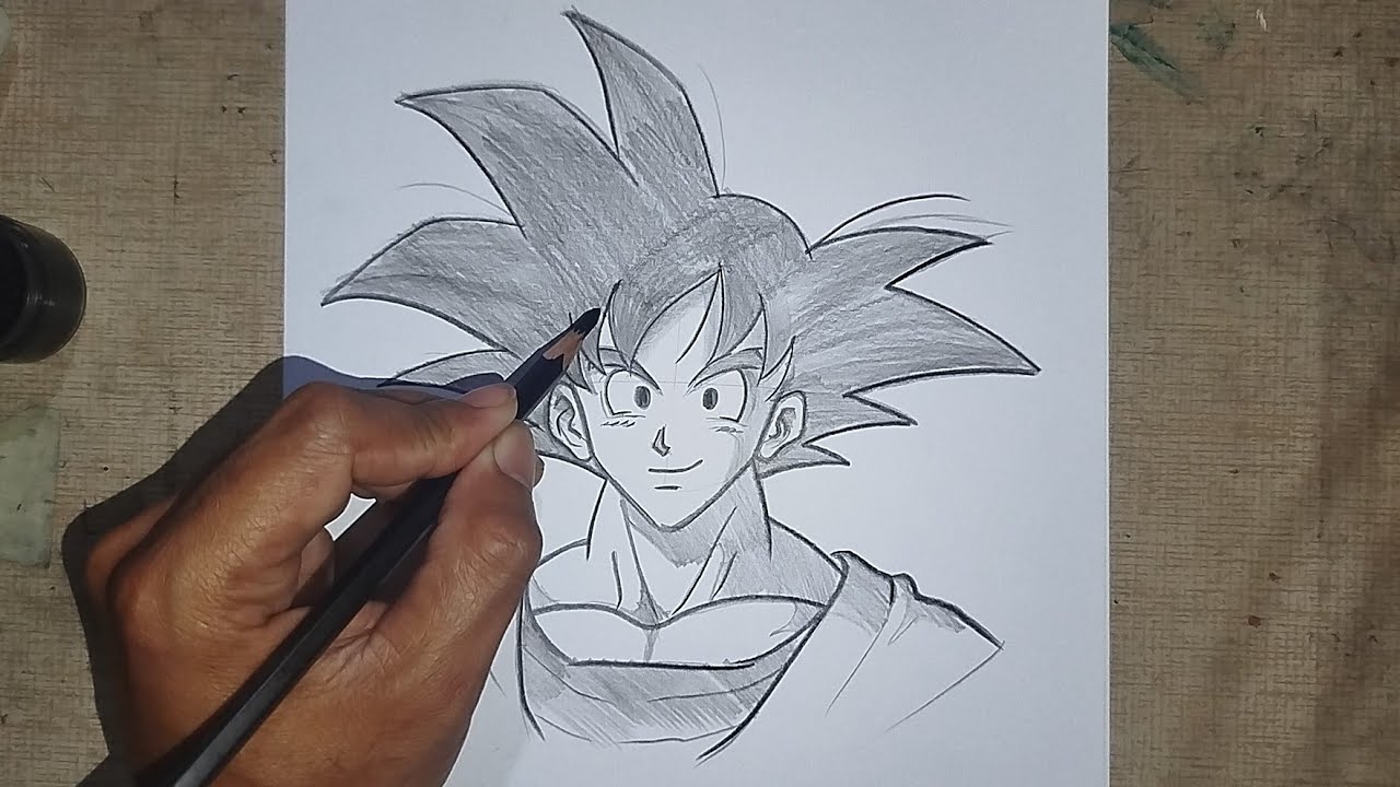 How To Draw San Goku Drawing Tutorial for Beginners  | Dragonball Z 