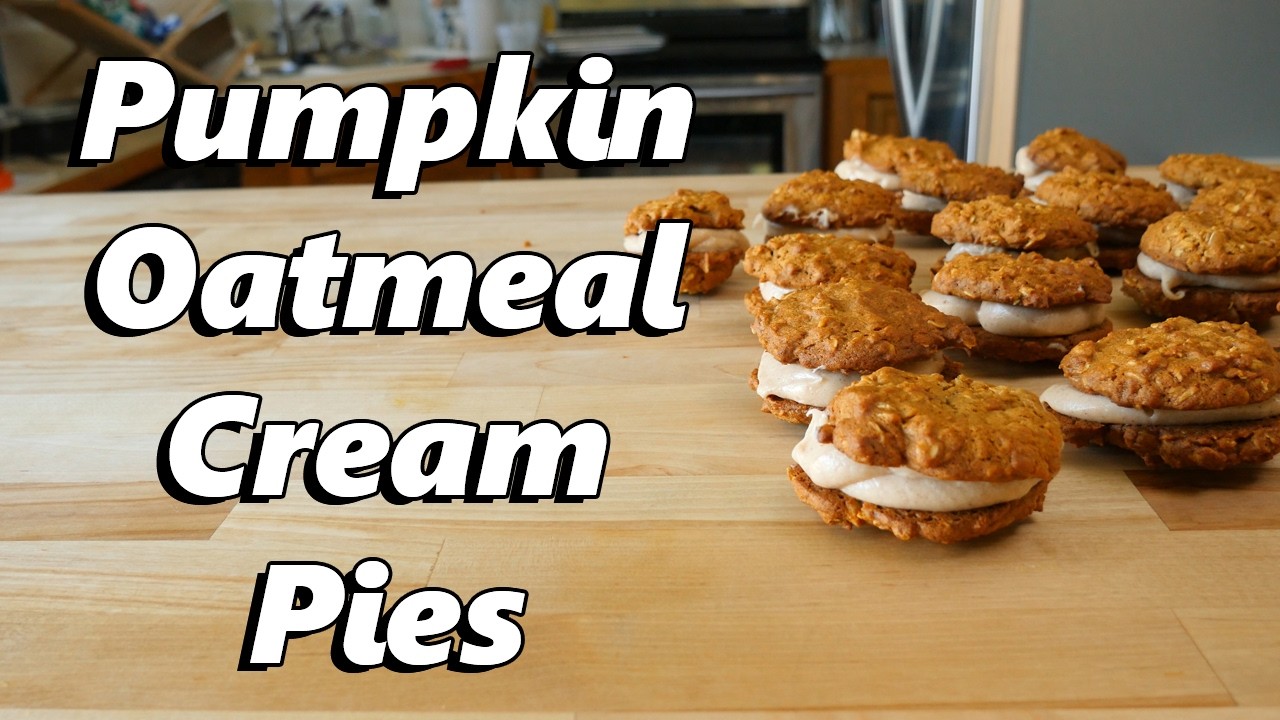 Homemade Oatmeal Cream Pies | Pumpkin Recipe