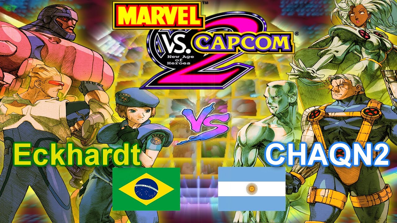 Marvel vs Capcom 2: New Age of Heroes - Eckhardt vs CHAQN2
