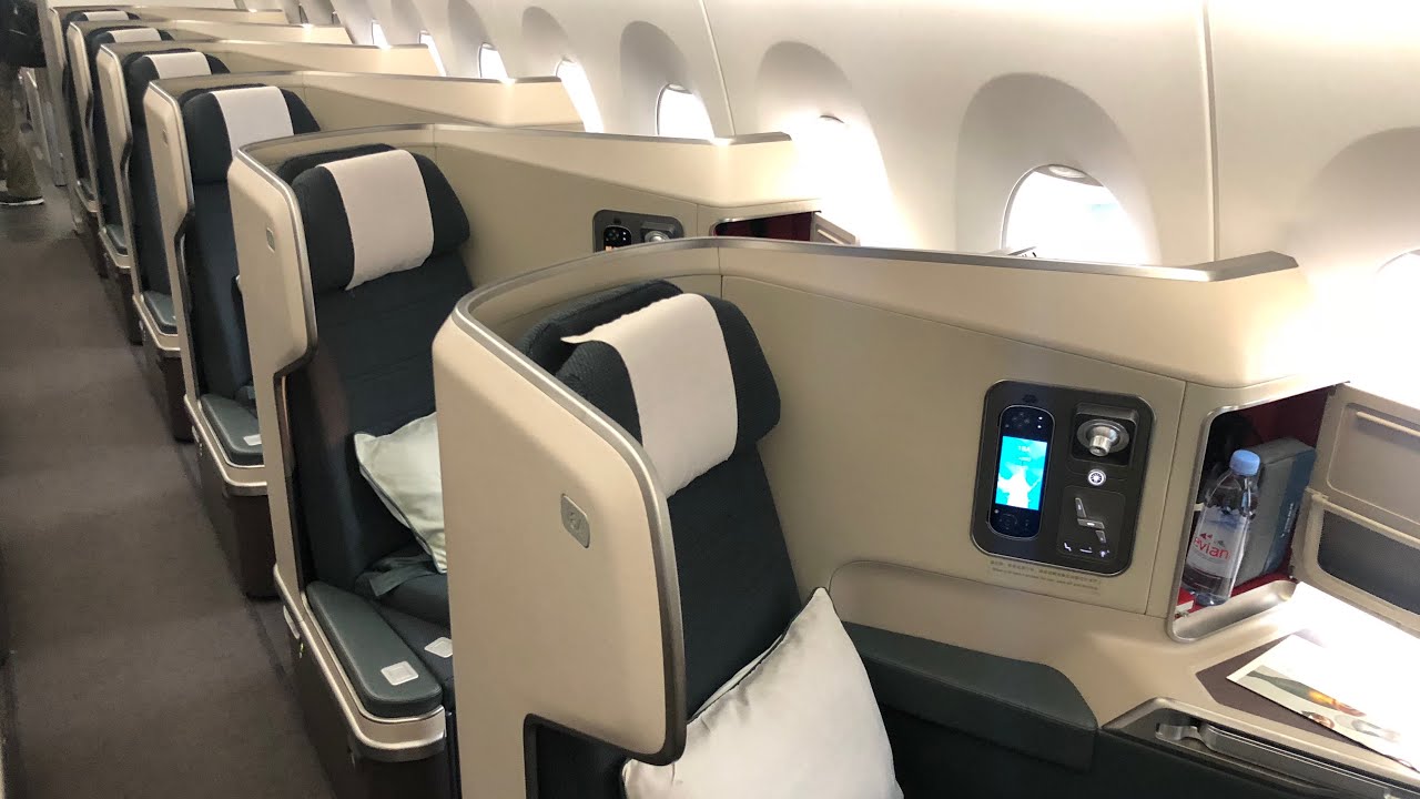 Flight Report HKG-IAD Cathay Pacific Business Class A350-1000 (Hong Kong to Washington DC)