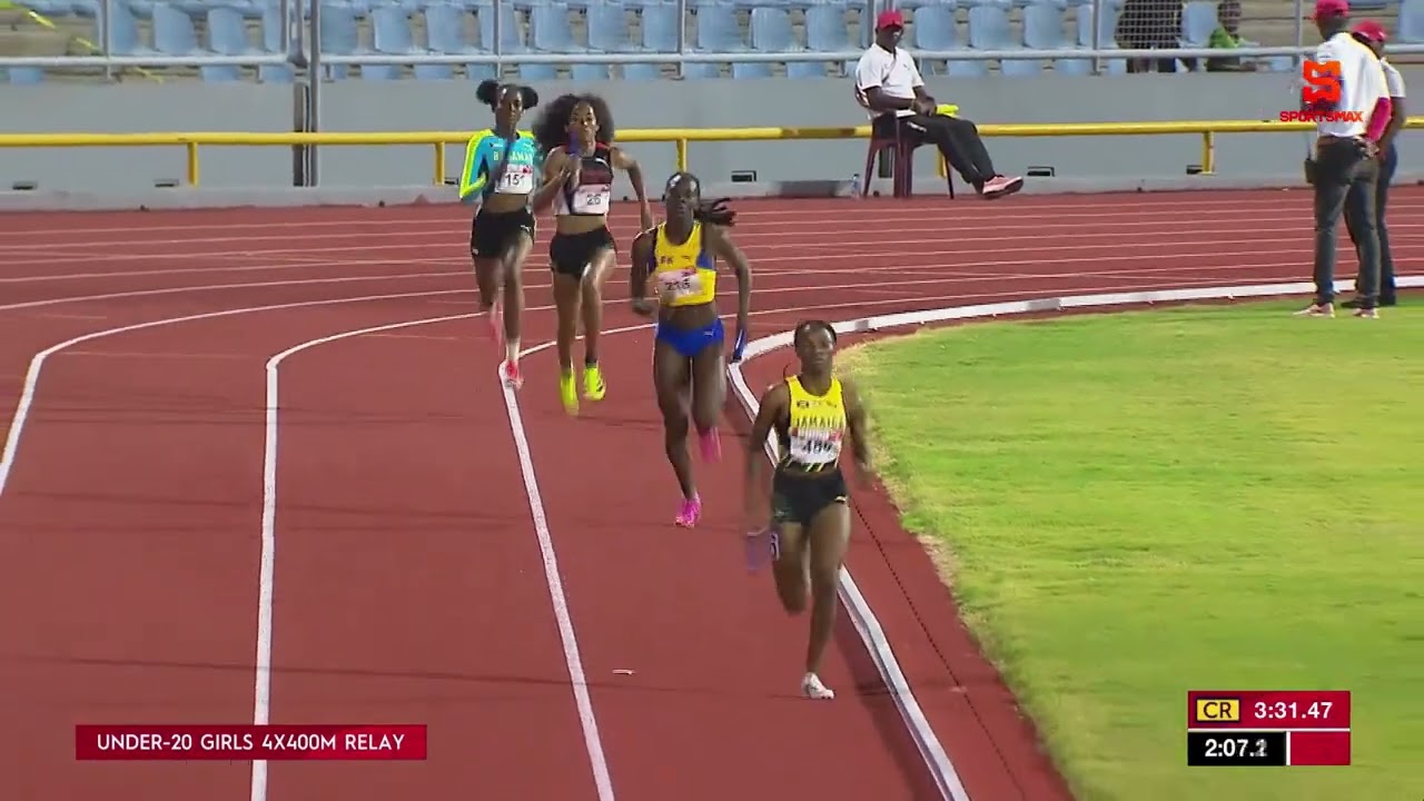 Girls 4x400M Relay U-20 | Final | CARIFTA 2025 Trinidad & Tobago | SportsMax TV