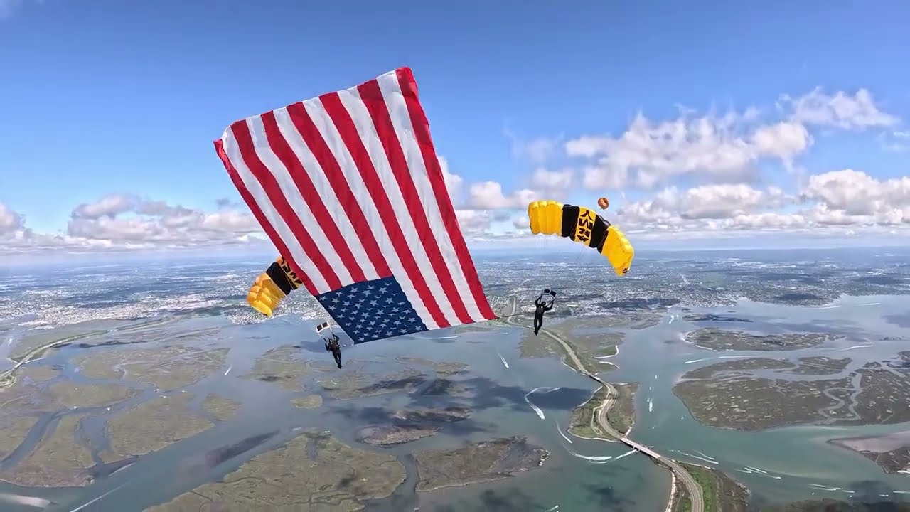 The U.S. Army Parachute Team, known as the 'Golden Knights' (2026)