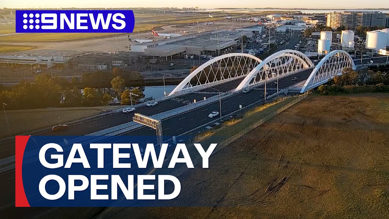 Sydney Gateway road opens | 9 News Australia