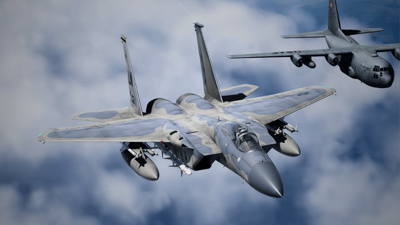 Escort Under Fire | F-15C vs MiG-23s | Cold War | DCS
