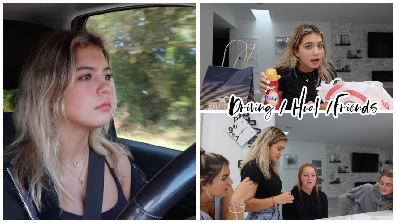 DRIVING TO THE GYM for the First Time / Shopping / Haul / Friends |VLOG#1329