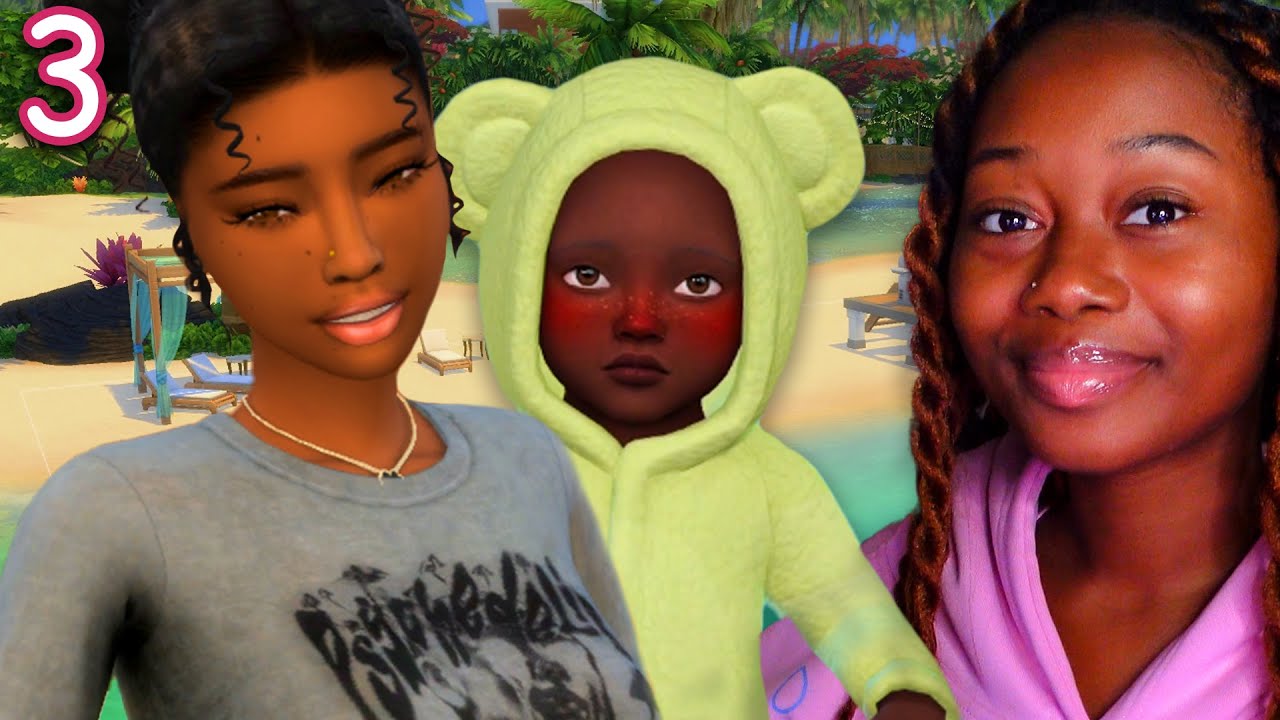 Baby Jace's Birthday! |Sims 4 Runaway Teen Pregnancy Part 3