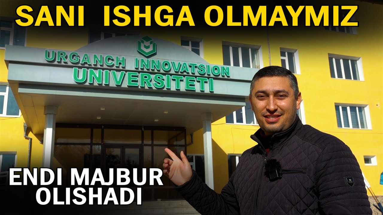 YANGILIK! URGANCH  INNOVATSION UNIVERSITETI OCHILDI