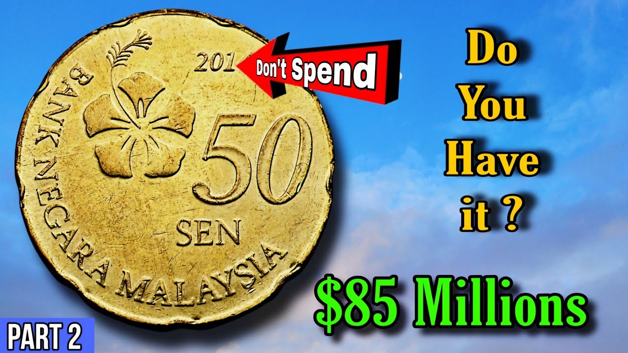 Most Valuable Malaysia 20 & 50 Sen Rare Coins, Old Coins Value Over Millions, Value+Review, Part 2