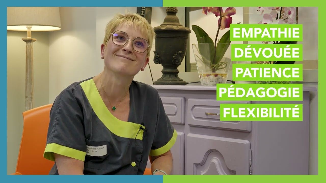 Sylvie, accompagnante éducative et sociale à l'EHPAD de Fourchambault 👩‍⚕️