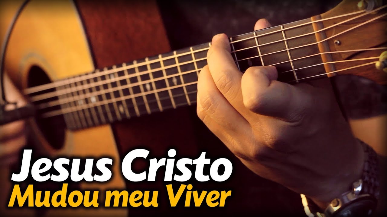 🎵 JESUS CRISTO MUDOU MEU VIVER (no VIOLÃO FINGERSTYLE)