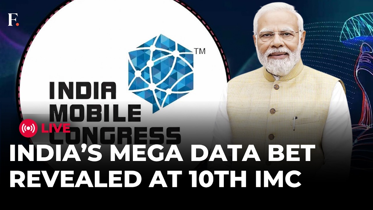 LIVE: India&rsquo;s Big Data Dominance Play: PM Modi Makes Mega Announcement At 10th Mobile Congress
