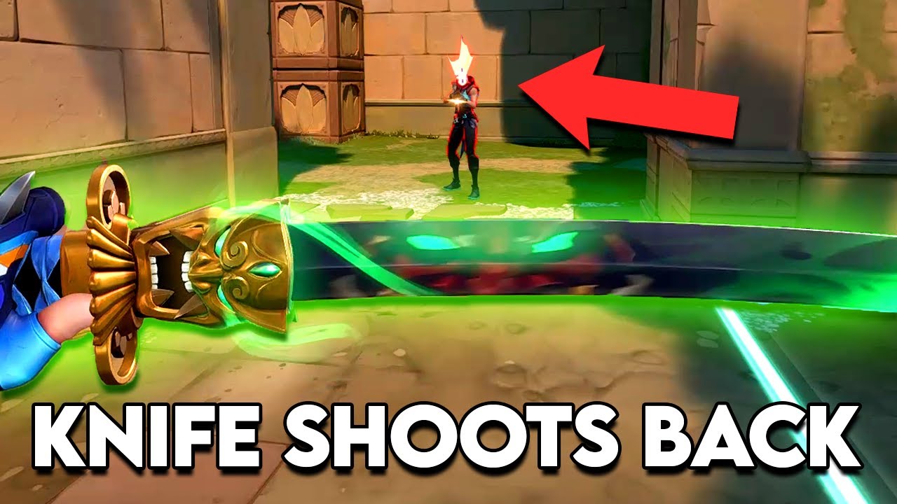This *NEW* Knife Trick Reflects Bullets BACK at Enemies...
