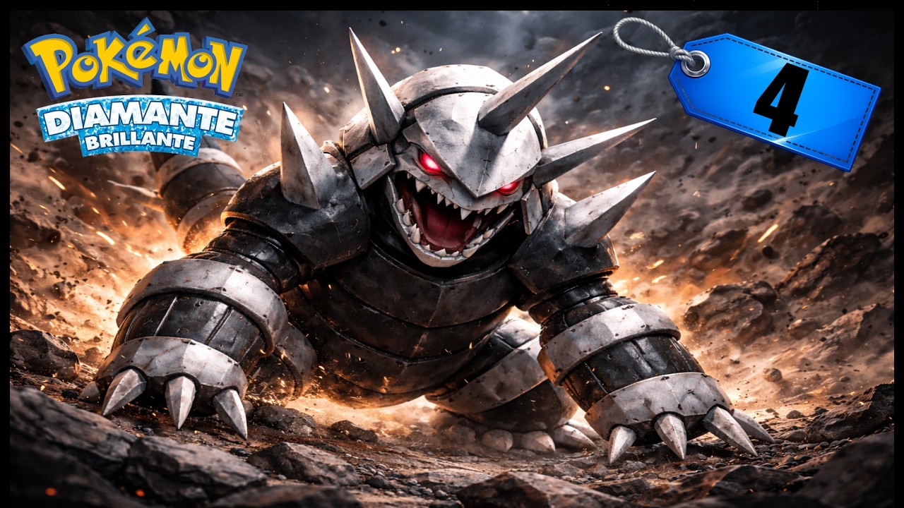 Pokémon Diamante Brillante ep4 - AGRON MATALOKES