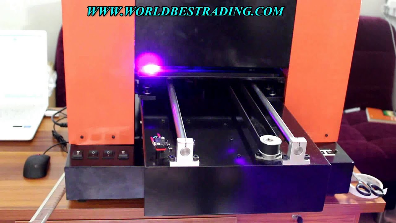 LED UV Printer A3 Size UV Flatbed Printer-www.worldbestrading.com