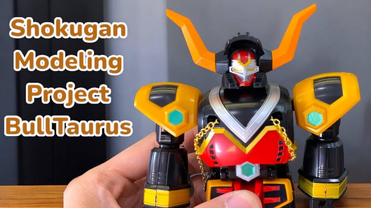Shokugan Modeling Project SMP BullTaurus Review (Power Ranger Lost Galaxy)