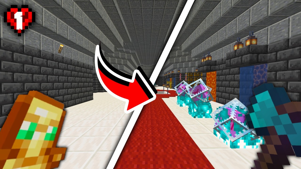 Minecraft'ta Yer Yüzüne SIĞINAK İnşa Ettim! | Hardcore 1