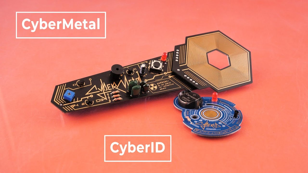 CyberID и CyberMetal наборы для самостоятельной пайки. Железки Амперки.