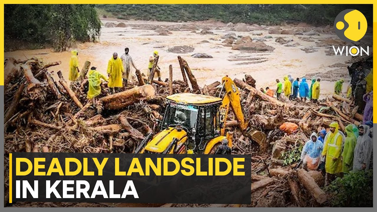 Wayanad landslides: Two landslides hit Wayanad; over 3,000 rescued & moved to 45 relief camps | WION