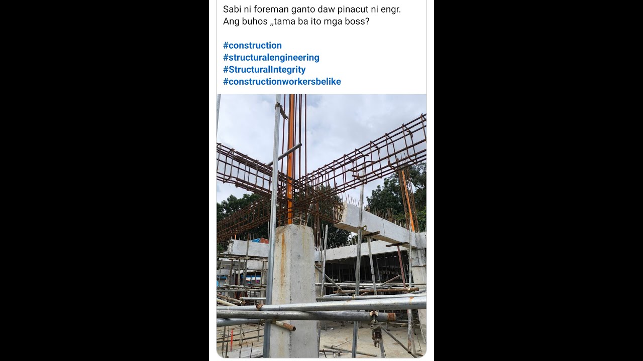 saan pwede ang putol o construction joint ng beam? L/4 or L/2
